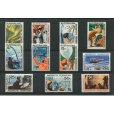 TERRITORIO ANTARTICO AUSTRALIANO SERIE COMPLETA DE ESTAMPILLAS MINT FAUNA PERROS 120 EUROS