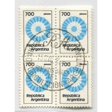 ARGENTINA 1980 CUADRO PRIMER DIA DE EMISION CORREO ORDINARIO