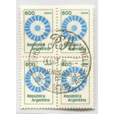 ARGENTINA 1980 CUADRO PRIMER DIA DE EMISION CORREO ORDINARIO