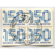 ARGENTINA 1978 CUADRO PRIMER DIA DE EMISION CORREO ORDINARIO