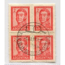 ARGENTINA 1961 CUADRO PRIMER DIA DE EMISION CORREO ORDINARIO