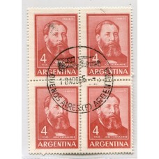 ARGENTINA 1965 CUADRO PRIMER DIA DE EMISION CORREO ORDINARIO