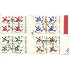 ARGENTINA 1965 CUADRO PRIMER DIA DE EMISION CORREO ORDINARIO SERIE AEREA