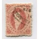 ARGENTINA 1867 GJ 28h RIVADAVIA 6ta TIRADA VARIEDAD PAPEL APERGAMINADO FILIGRANA BIEN ARRIBA MAGNIFICA CALIDAD U$ 150