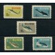 COREA DEL NORTE 1961 PECES FAUNA MARINA SERIE COMPLETA DE ESTAMPILLAS MINT