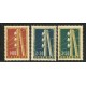 PORTUGAL 1955 Yv. 826/8 SERIE COMPLETA DE ESTAMPILLAS NUEVAS 28 EUROS