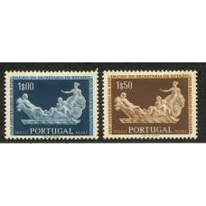 PORTUGAL 1954 Yv. 805/6 SERIE COMPLETA DE ESTAMPILLAS NUEVAS