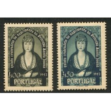 PORTUGAL 1953 Yv. 795/6 SERIE COMPLETA DE ESTAMPILLAS NUEVAS 10 EUROS