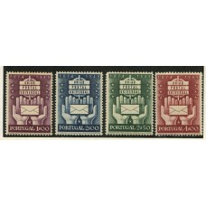 PORTUGAL 1949 Yv. 726/9 SERIE COMPLETA DE ESTAMPILLAS NUEVAS 15 EUROS