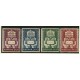 PORTUGAL 1949 Yv. 726/9 SERIE COMPLETA DE ESTAMPILLAS NUEVAS 15 EUROS