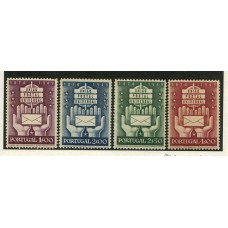 PORTUGAL 1949 Yv. 726/9 SERIE COMPLETA DE ESTAMPILLAS NUEVAS SIN GOMA