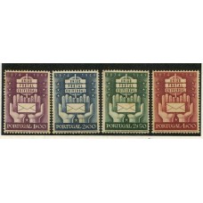 PORTUGAL 1949 Yv. 726/9 SERIE COMPLETA DE ESTAMPILLAS NUEVAS 15 EUROS