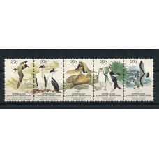 TERRITORIO ANTARTICO AUSTRALIANO 1983 Yv. 55/9 PAJAROS AVES FAUNA MARINA SERIE COMPLETA DE ESTAMPILLAS MINT