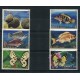 GRECIA 1981 Yv. 1434/9 MARIPOSAS PECES FAUNA MARINA SERIE COMPLETA DE ESTAMPILLAS MINT