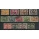 PORTUGAL 1894 Yv. 096/108 SERIE COMPLETA DE ESTAMPILLAS USADAS, DE LAS MAS RARAS DEL PAIS 350 Euros