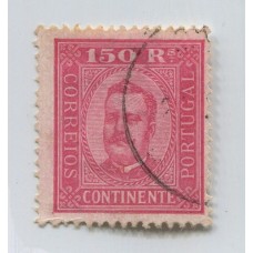 PORTUGAL 1892 Yv. 75 ESTAMPILLA USADA 115 Euros