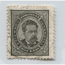 PORTUGAL 1882 Yv. 62 ESTAMPILLA USADA, MUY RARA 340 Euros