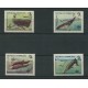 REPUBLICA DOMINICANA BALLENAS FAUNA MARINA SERIE COMPLETA DE ESTAMPILLAS MINT