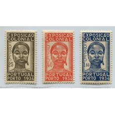 PORTUGAL 1934 Yv. 572/4 SERIE COMPLETA DE ESTAMPILLAS NUEVAS CON GOMA 60 EUROS