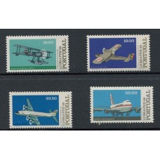 PORTUGAL AVIONES SERIE COMPLETA DE ESTAMPILLAS MINT