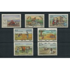 PERROS FAUNA AFGANISTAN SERIE COMPLETA DE ESTAMPILLAS MINT