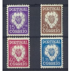 PORTUGAL 1938 Yv. 588/91 SERIE COMPLETA DE ESTAMPILLAS NUEVAS CON GOMA, MUY LINDA 52,50 Euros