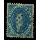 ARGENTINA 1864 GJ 24 RIVADAVIA PE 13 I  U$ 70 + FIL. RAYA