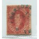 ARGENTINA 1865 GJ 25f RIVADAVIA 4° TIR VARIEDAD PAPEL GRUESO U$ 30