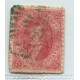 ARGENTINA 1865 GJ 25Ba RIVADAVIA 4ta TIRADA VARIEDAD COLOR ROSA LILA MULATO, DICE KNEITSCHEL EN SU CATALOGO DE 1974 SON SUMAMENTE RAROS U$ 100 