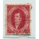 ARGENTINA 1866 GJ 26 RIVADAVIA 5ta CARMIN OSCURO U$ 30