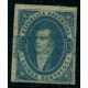 ARGENTINA 1864 GJ 24 IMPRESIÓN SEMINITIDA CON MATASELLO CERTIFICADA DE MENDOZA, MAGNIFICO EJEMPLAR DE HERMOSO COLOR