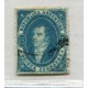 ARGENTINA 1864 GJ 24 RIVADAVIA MAT. ABANICO TUCUMAN + 75%