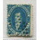 ARGENTINA 1864 GJ 24 RIVADAVIA DE 15 Cts. POSICION 51 PUNTO ENTRE LA "P" Y LA "U" DE REPUBLICA MUY RARO U$ 140