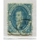 ARGENTINA 1864 GJ 24 RIVADAVIA PE 13 I, IMPRESIÓN ALGO FALTA DE TINTA, BONITO EJEMPLAR U$ 70