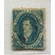 ARGENTINA 1864 GJ 24A RIVADAVIA COLOR PIZARRA U$ 90