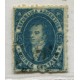 ARGENTINA 1864 GJ 24h RIVADAVIA PAPEL GRUESO U$ 120