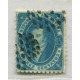 ARGENTINA 1864 GJ 24 RIVADAVIA PE 13 I HERMOSO EJEMPLAR U$ 70