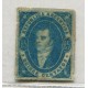 ARGENTINA 1864 GJ 24 RIVADAVIA NUEVO IMPRESION BORROSA U$ 180 MINIMO DETALLES DE CALIDAD Y A PESAR DE ELLO MUY BUEN EJEMPLAR