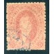 ARGENTINA 1865 GJ 20d RIVADAVIA TERCERA TIRADA VARIEDAD PLANCHA RAYADA, HERMOSO EJEMPLAR