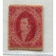 ARGENTINA 1866 GJ 26Ab RIVADAVIA 5ta TIRADA VARIEDAD PAPEL APERGAMINADO U$ 90 LUJO