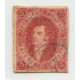 ARGENTINA 1872 GJ 34 RIVADAVIA ESTAMPILLA DE 8va CON BONITA IMPRESIÓN, ESTUPENDO EJEMPLAR U$ 85+