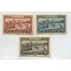 SAN MARINO 1927 Yv. 134/6 SERIE COMPLETA DE ESTAMPILLAS NUEVAS CON GOMA 30 EUROS