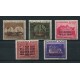RUMANIA 1941 Yv. 656F/656L SERIE COMPLETA DE ESTAMPILLAS MINT