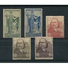 SAN MARINO 1924 Yv. 97/101 SERIE COMPLETA DE ESTAMPILLAS NUEVAS CON GOMA 25 EUROS