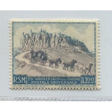 SAN MARINO 1949 Yv. 342 ESTAMPILLA NUEVA MINT 20 EUROS