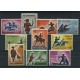 SAN MARINO 1962 SERIE COMPLETA DE ESTAMPILLAS MINT PERROS CABALLOS FAUNA