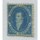 ARGENTINA 1864 GJ 24 RIVADAVIA 15 Cts. COLOR CELESTE ESTAMPILLA NUEVA CON GOMA PLENA U$ 270