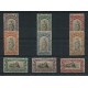 SAN MARINO 1918 Yv. 53/61 SERIE COMPLETA DE ESTAMPILLAS NUEVAS CON GOMA 50 EUROS