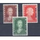 ARGENTINA SERVICIO OFICIAL GJ 700/2 EVITA LOS 3 VALORES FINALES EVA PERON MINT U$ 134+ 