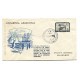 ANTARTIDA ARGENTINA 1962 SOBRE CIRCULADO DESDE LA BASE ELLSWORTH